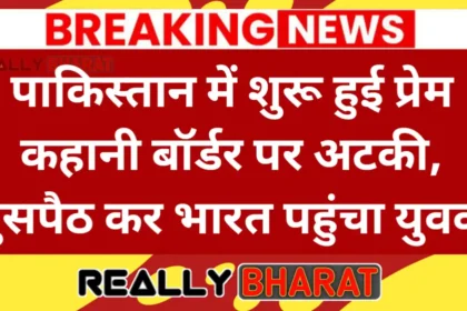 पाकिस्तान में शुरू हुई प्रेम कहानी बॉर्डर पर अटकी, घुसपैठ कर भारत पहुंचा युवक